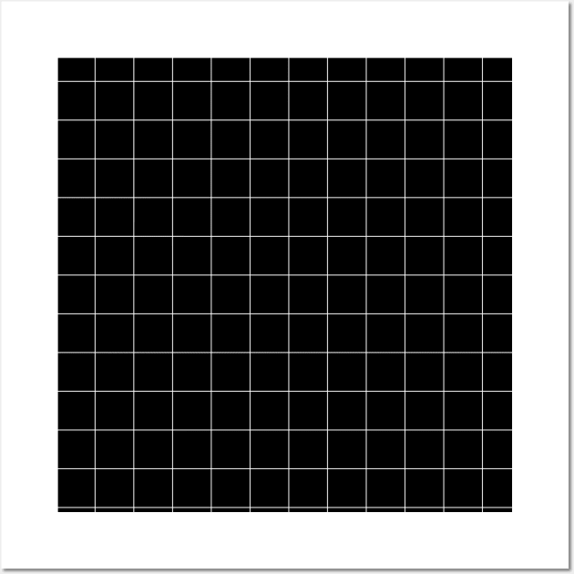 Invert grid pattern Wall Art by hedehede